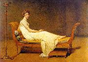 Jacques-Louis  David Portrait of Madame Recamier Sweden oil painting reproduction